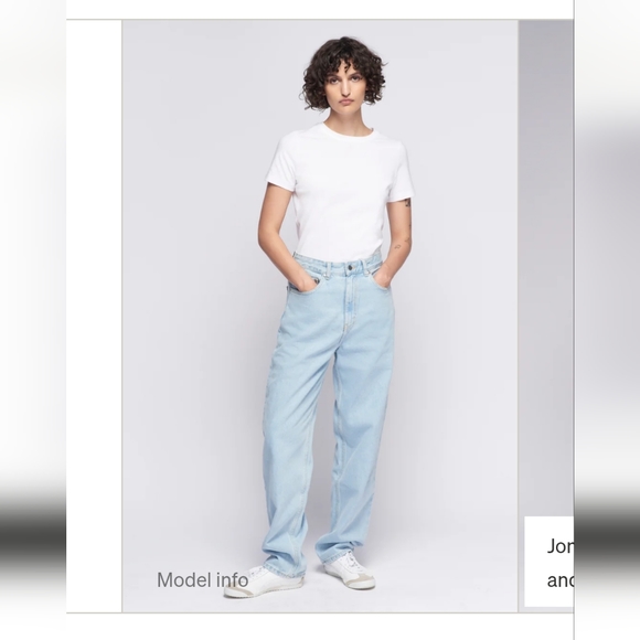 KOTN Unisex Antifit Denim in Light Blue | Size 24 - Picture 5 of 8